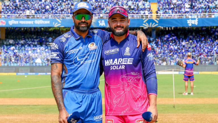 Crucial IPL Clash: MI bowl and rest Bumrah; Parag, Burger back for RR in Must-Win Game