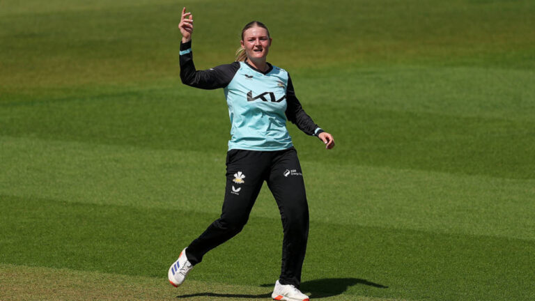 Ryana MacDonald-Gay six-for seals Surrey win in low-scoring thriller – Ryana MacDonald-Gay Record 6-for Seals Surrey Victory in T20 Thriller