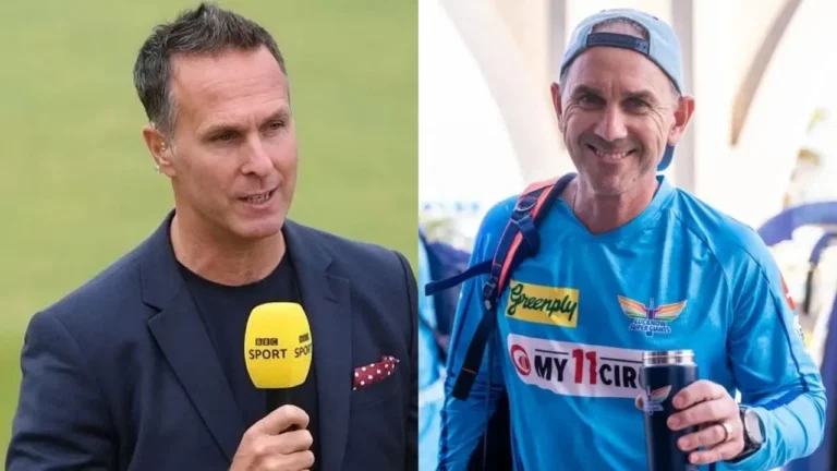 Michael Vaughan Predicts Justin Langer Exit as LSG Head Coach